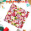 Floral Fabric Material DIY Patchwork Cotton Cloth for Craft Lovers 7-Color Assorted Plain Weave 5