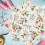Floral Fabric Material DIY Patchwork Cotton Cloth for Craft Lovers 7-Color Assorted Plain Weave 6