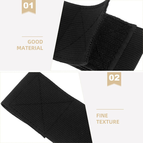 7pcs Adjustable Elastic Bands with Thickened Self-adhesive Hook Loop Fastening Straps 5cm X 48cm 2