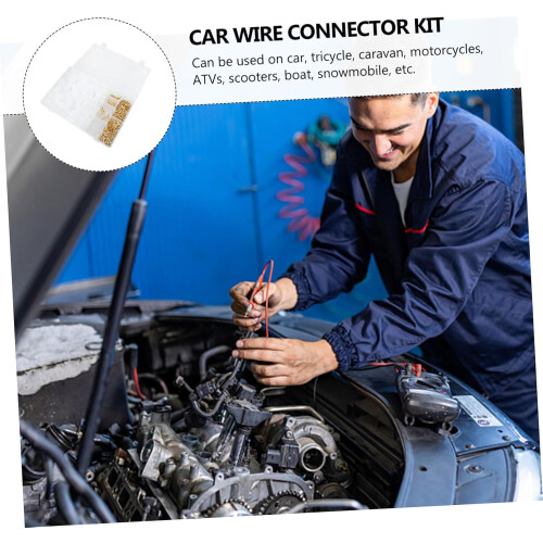 Kit surtido de conectores de cables para gestión de cables de automóvil 1
