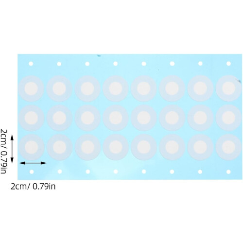 72pcs Adhesive Eptfe Filter Patches for Mushroom Spawn Jars Breathable Airflow Filter Discs 1