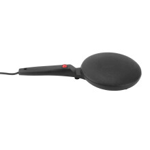 Machine à crêpes électrique 600W 42x21cm noir prise européenne