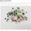 600pcs Multi-Função Push Pins Thumbtacks com cores variadas, Pp leve e aço inoxidável forma clássica 4