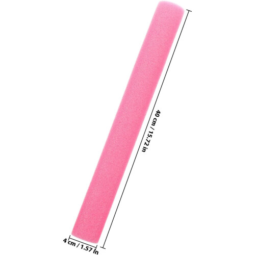 Trampoline Pole Sleeves Foam Covers 6pcs 40cm Pink Sponge Tubes Protective Padding 1