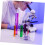 5pcs Abs Slide Case for Microscope Slides Pathological Box Slotted Channels Organiser Box for Sanitary Storage 7