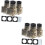 Conector electrovalvă cu 6 dințe, indicator LED pentru bobine electrice fiabile, potrivite 7