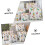4pcs Storage Bag Large Capacity Bedding Organizer Zipper Quilt Storage Pouch for Dorm Foldable Design 3