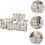 4pcs Storage Bag Large Capacity Bedding Organizer Zipper Quilt Storage Pouch for Dorm Foldable Design 5