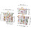 4pcs Storage Bag Large Capacity Bedding Organizer Zipper Quilt Storage Pouch for Dorm Foldable Design 6