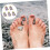 Lime à pieds double face en pierre ponce avec brosse à poils 8