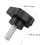 6pcs Track Knobs Screw Shape Screw for Handles Knob and Handgrip Thread 6
