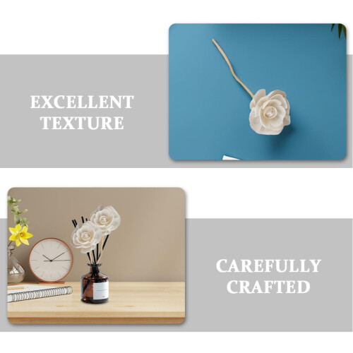 Lot de 5 bâtonnets diffuseurs en rotin, recharges pour diffuseur de parfum, bâtonnets de fleurs naturels 2