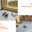 Sets Möbelverbinder-Stifte, Sofaverbinder, Halterungsclips für Sofas und modulare Sitzgruppen 3
