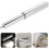 4Pcs Retractable Toilet Paper Holder Spring Rod Replacement, Chrome-Plated Tissue Roll Holder 8