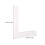 6pcs Square Sewing Ruler Inner Marked Scale Right Angle Ruler for Pattern Making Dressmaking Tool 2