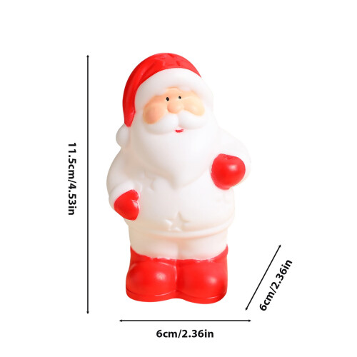 Christmas Tree Light Net Red Santa Claus Ornament 2