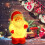 Christmas Tree Light Net Red Santa Claus Ornament 4