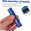 5pcs Roller Bottles Empty Small Refillable Essential Oil Roller Container for Lip Oil Aromatherapy 2