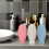 6pcs Travel Squeeze Bottles 60ml Portable Plastic Empty Shampoo Lotion Containers Leakproof Refillable 7
