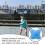 6pcs Hexagonal Reaction Balls Set 5.5cm Silicone Training Balls for Agility 2