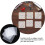 6 gabarits de broderie Sashiko pour patchwork, outils de couture DIY en acrylique 4