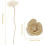 6pcs Essential Oil Diffuser Aroma Sticks Scented Flower Diffuser Rattan Material Flower-Designed 2