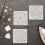 6pcs Sashiko Embroidery Template Quilting Template for Patchwork Acrylic Quilting DIY Sewing Tools 7