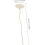 6 st rottingrörsdiffusorblommor 5 cm aromaterapi eterisk olja diffusor refill 2