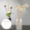 6pcs Essential Oil Diffuser Aroma Sticks Scented Flower Diffuser Rattan Material Flower-Designed 4