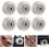stuks kunststof katrollen voor printers, passieve rollagers, compatibele printeraccessoires 4