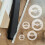 5pcs Acrylic Patchwork Ruler Set Quilting Templates Sewing Rulers Portable Quilting Tools 5