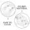5pcs Acrylic Patchwork Ruler Set Quilting Templates Sewing Rulers Portable Quilting Tools 8