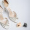6 Pairs Metal High Heel Protectors Covers with Invisible Pointed Toe Caps, 5