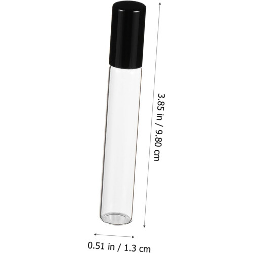 6pcs Refillable Empty Essential Oil Glass Bottle Subpackaging Bottle Function