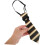 6pcs Adjustable Elastic Ties for Graduation Events Comfortable Neckties Stylish Solid Color Design 3
