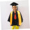 6pcs Adjustable Elastic Ties for Graduation Events Comfortable Neckties Stylish Solid Color Design 6