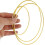 5pcs Dream Catchers Frame Metal Crafting Ring Woven Craft Ring 20cm Diameter Solid Gold Meta 4