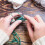6pcs Silver Crochet Rings Yarn Guide Finger Holders Adjustable Braided Open Knitting Loop Accessories 6