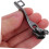 5 Pairs Heavy Duty Double Layer Zipper Pulls with Single Lock Hole Explosion Replacement 4