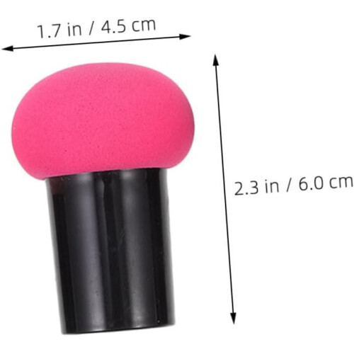 Éponge correctrice champignon, éponge à maquillage, éponge à fond de teint double usage 1