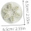 6 st silikonkakform DIY-kakform Julkaka Non-stick Premium silikonmaterial 2