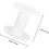 5Pcs White Plastic Wire Spools Thread Bobbins Sewing Thread Organizer Cord and Ribbon Holder 2