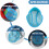 4 pcs Helmets Protector Mesh Pad Caps Guard Helmet Protection Liner Sweat Insert Hat 4