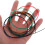 6pcs Colored Classical Guitar Strings Acoustic Musical Instrument Strings 4