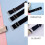 6pcs Adjustable Thickened Elastic Hat Extender Straps with Silver Buckles 2.5cm Width 8