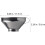 5pcs Multi-purpose Small Funnels Liquid Dispensing Tools Stainless Steel Reusable Easy to Use Mini Funnel Kit 2
