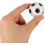 Cabinet Knobs Drawer Pull Replacement Football Shaped 6pcs Ceramic and Alloy Versatile 4