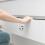 Cabinet Knobs Drawer Pull Replacement Football Shaped 6pcs Ceramic and Alloy Versatile 5