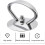 4pcs Pot Lid Knobs Replacement Handles for Pots and Pans Stainless Steel Bakelite Universal 7
