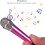 5 PCs Mini Microfone de Telefone Microfone Portátil para Gravação Cantando 3